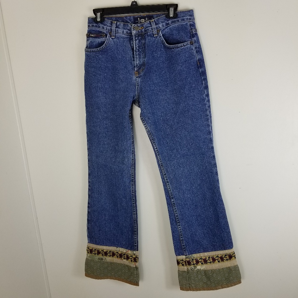L.E.I. High Rise Denim Jeans Fabric Bottoms Vintag